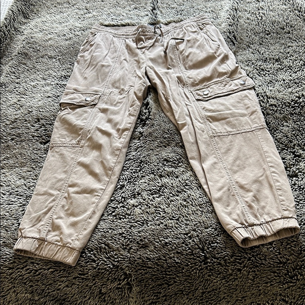 Banana Republic Cargo Jogger Pants in Beige M